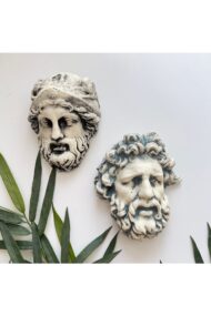 Laocoön'un Efsanesi ve Atina Kahramanı Eskitme Duvar Heykeli 2'li set, Ev Ofis Duvar Dekoru, Hediye - Görsel 2