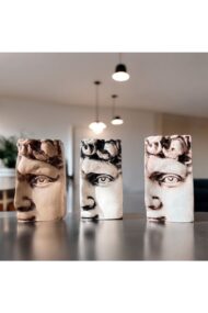 Dekoratif Beton Antik Eskitme Heykel Biblo 3 Lü Set Masa Üstü Aksesuar Kitap Tutucu Dekor - Görsel 8