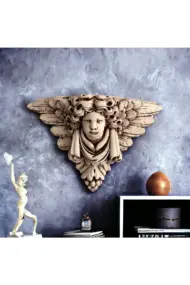 Melek Heykeli, Eskitme Boyama Ev Duvar Dekoru, El Sanatları, Ev, Ofis Dekorasyonu - Görsel 2
