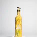 500 ML El Yapımı Zeytinyağı Desenli Cam Yağdanlık | Sosluk, Sirkelik, Mutfak & Sofra Aksesuarı, Sarı