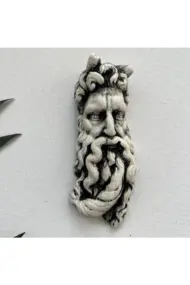 El yapımı Minyatür Antik Yunan Tanrıları Duvar Dekorasyon Objeleri 4 lü set - Görsel 4