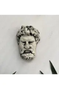 El yapımı Minyatür Antik Yunan Tanrıları Duvar Dekorasyon Objeleri 4 lü set - Görsel 7