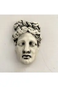 El yapımı Minyatür Antik Yunan Tanrıları Duvar Dekorasyon Objeleri 4 lü set - Görsel 8