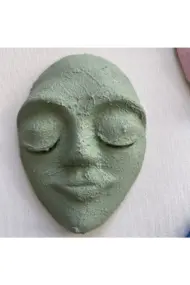 El Yapımı Duvar Maskları 5'li Set, Canlı Renklerle Boyalı Sakin Duvar Maskeleri, Duvar Dekor Objesi - Görsel 7