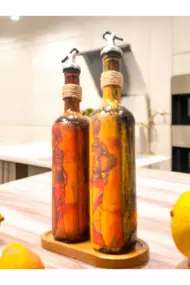 Eşsiz Afrika Kadın Figürlü Yağdanlık Seti 2 Li Set Ile Mutfağınıza Estetik Bir Dokunuş - Görsel 2