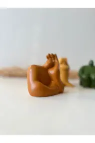 Soyut Düşünen Insan 3'lü Set, Ev Dekorasyonu, Masa Süslemesi Heykel Seti Biblo, Oda Dekorasyonu - Görsel 7