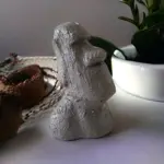 El Yapımı Beton Moai Paskalya Adası Dekoratif Heykel Hediyelik Biblo Ev Tasarım Dekoru