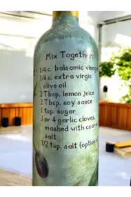 El Yapımı Limon & Zeytin Desenli Cam Yağdanlık & Sirkelik Seti | Şık Mutfak Dekoru & Özel Ev Hediye - Görsel 7