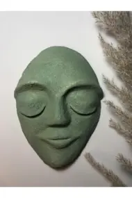 El Yapımı Duvar Maskları 3'lü Set - Görsel 2