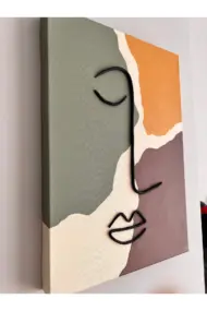 El Yapımı 3 Boyutlu Tablo - Görsel 6