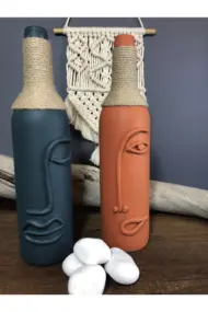 Dekoratif Şişeler 2'li Set