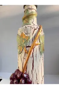 500 ML Kil Kabartma Uygulama Akdeniz -Ege Dokunuşu El Yapımı Zeytinyağı & Üzüm Sirke Şişe, Yağdanlık - Görsel 8