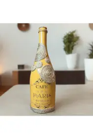 Özel Tasarım El Yapımı Dekoratif Şişe, Farklı Ev Dekorasyonu, Şişesi Dekor, Ofis Dekoru - Görsel 8