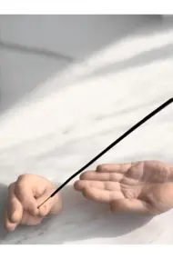 El Formunda Beton Tütsülük ve Dekoratif El Objeleri - Minimalist El Yapımı Tütsü Standı Tasarım - Görsel 4