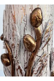 Özel Tasarım El Yapımı Rose Gold Zeytin ve Zetyindalı Detaylı Yağdanlık, Sosluk, Sirkelik, Mutfak D - Görsel 4