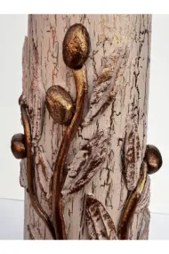 Özel Tasarım El Yapımı Rose Gold Zeytin ve Zetyindalı Detaylı Yağdanlık, Sosluk, Sirkelik, Mutfak D - Görsel 6