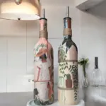 Siyahi Kadın ve kaktüs Desenli Özel Tasarım Yağdanlık-Sirkelik Sosluk Seti- Ev ve Mutfak Dekoru