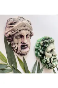 Laocoön'un Efsanesi ve Atina Kahramanı Eskitme Duvar Heykeli 2'li set, Ev Ofis Duvar Dekoru, Hediye - Görsel 4