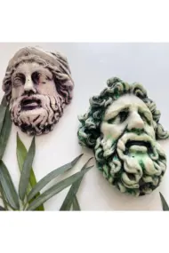 Laocoön'un Efsanesi ve Atina Kahramanı Eskitme Duvar Heykeli 2'li set, Ev Ofis Duvar Dekoru, Hediye - Görsel 5