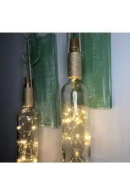 Led Işıklı Fıstık Yeşil Renkli Duvar Aplik 2'li Set - Görsel 4