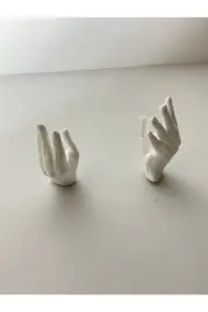 Kadın El Heykeli Led Işıklı Renkli Vitray Cam Şarap Şişesi Aplik Set Cafe, Bar, Bahçe, Ev Dekoru - Görsel 7