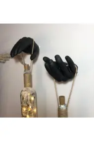 El Yapımı Heykel Dekorlu 2'li Set - Görsel 8